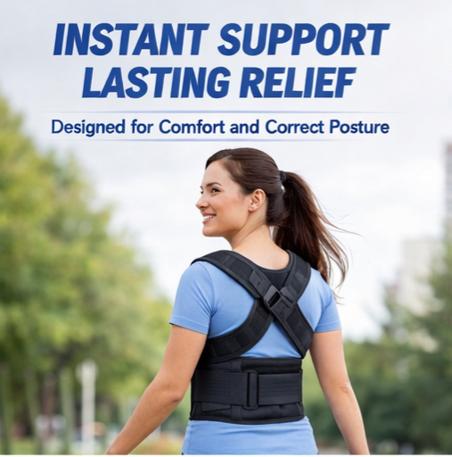 Back & Abdomen Support Pain Relief Belt